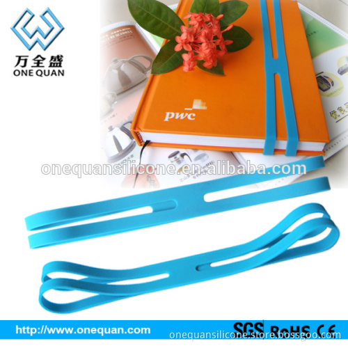 Packing gift box X shape silicone rubber band